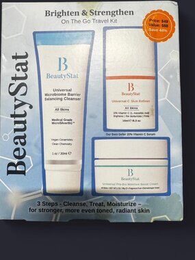Beauty Stat Brightening and strengthening skincare...